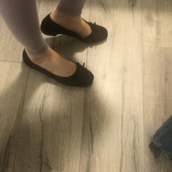 Cute polka dot square front flat - Picture 3 of 3